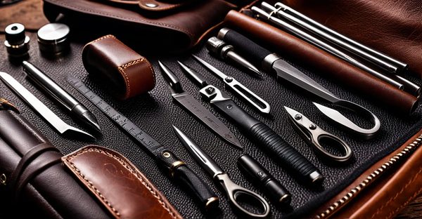 Outils cuir : découvrez des kits et accessoires incontournables
