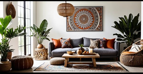 Sublimez votre intérieur avec la décoration bohème chic