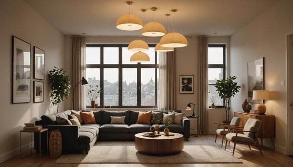 Chapeaux lumineux suspendus : style unique pour votre décor intérieur